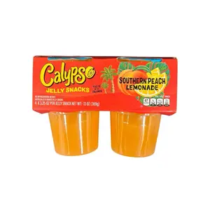 Calypso Jelly Snacks Southern Peach Lemonade Flavor- 4 Cups