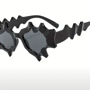 Funky Black Punk Sunglasses - Unique Style for Men and Women