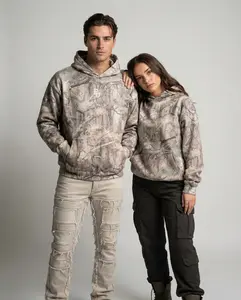 Baylor McLane Stadium Heavyweight Hoodie (Embroidered) - Camouflage