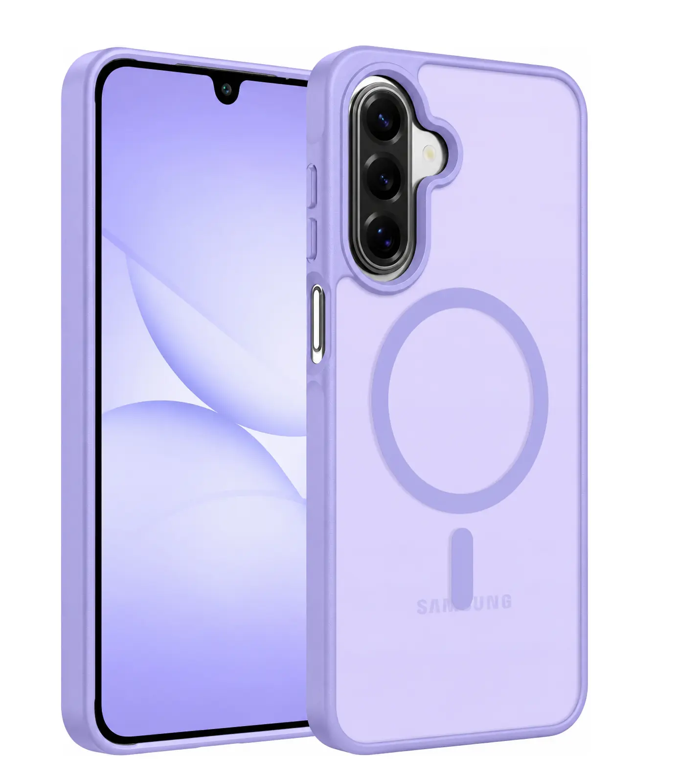 Samsung Galaxy A17 5G Case Matte Back Shockproof Magnetic Phone Cover Slim