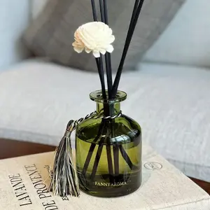 Home Decorative Rattan Reed Diffuser, Nordic Luxury Style Aromatherapy Ornament, Enhance Home Aesthetics and Tasteful Gift, Aromatherapy Scent Diffuser