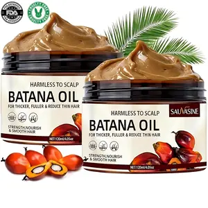 Raw Batana Oil for Hair Growth - Organic Unrefined Batana Oil for Nourishing and Supporting Healthy Hair and Scalp Haircare Solution Haircare Biotin Smooth