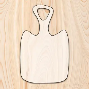 Statedwoods Supply Organic Cutting Board or Charcuterie Board Clear Acrylic Router Template