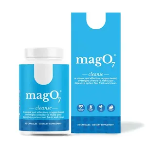 MagO7 - Original Oxygenated Magnesium Colon Cleanse & Digestive Detox Support（180ct）