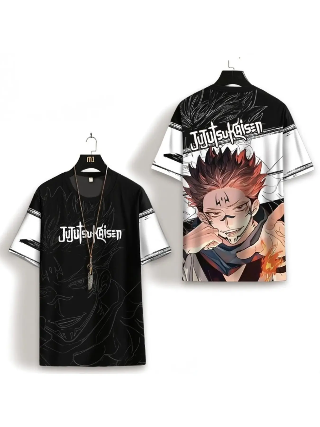The new men's T-shirt round neck for the summer of 2026 features street fashion casual comfort breathability and 3D pattern printing