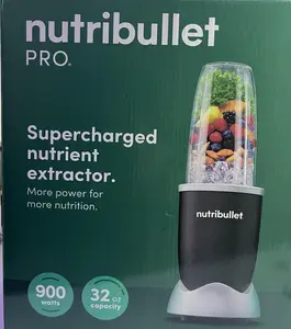 Nutribullet Pro Blender 900 Watts Supercharged Nutrient Extractor 32 Oz Capacity for More Nutrition