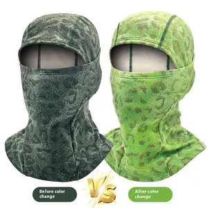 Heat Reactive Thermal Balaclava Face Mask – Unisex Full Face Ski Mask & Neck Gaiter, Windproof Breathable Thick Material, UV Protection for Motorcycle, Skiing & Outdoor Sports | Color Changing Winter Gear