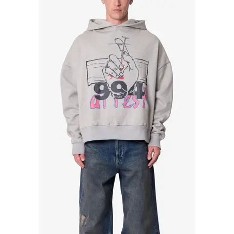 mnml Fade Away Hoodie - Grey