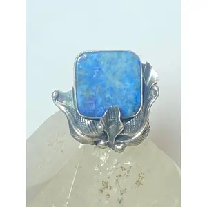 Sodalite ring size 6.50 southwest sterling silver women girls