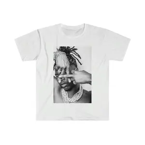 Lil Baby "A" Graphic Tee | Vintage Lil Baby Hip Hop Graphic Unisex Softstyle T-Shirt