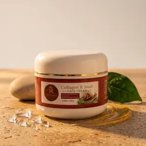 Collagen & Snail Face Cream – Hydrating Moisturizing Cream – Smooth & Soft Daily Skincare 100g