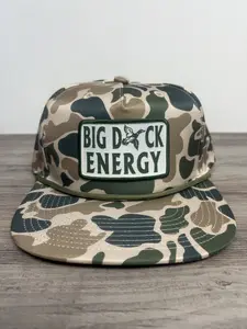 Big Duck Energy Sublimated Patch on a Riverbed Threads 5 Panel Performance Rope Hat