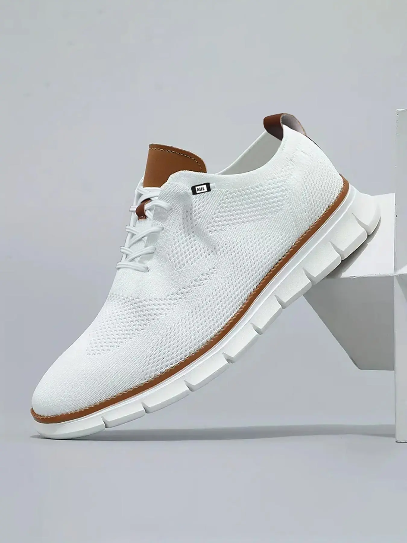 Men's Business Low-Top Casual Sports Shoes, Breathable Comfortable Formal Shoes, Fashion Lace Up Lightweight Daily Walking Shoes for Boys