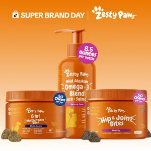 Ultimate Daily Health Bundle - Hip & Joint + 8-in-1 Multivitamin + Salmon Oil Bundle