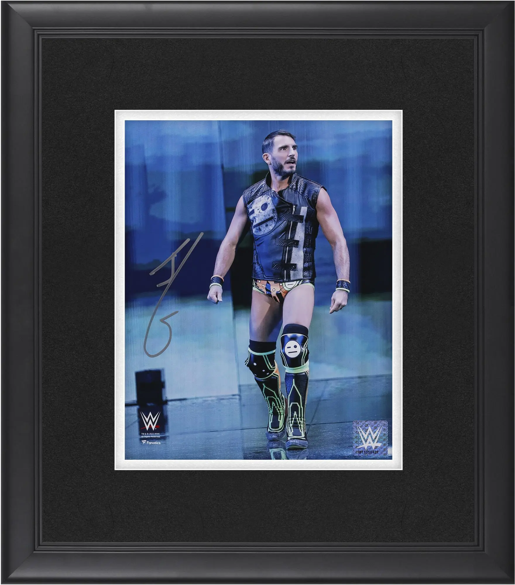 Johnny Gargano WWE Framed Autographed 8" x 10" Entrance Photograph - Fanatics Authentic Certified