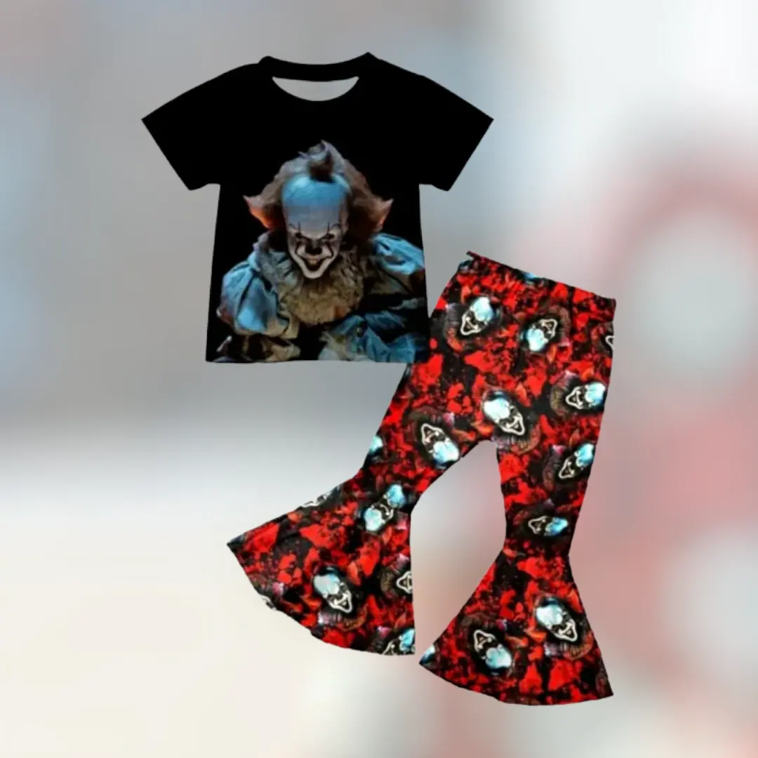 Clown Face with Bells