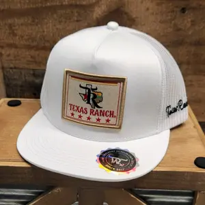 Texas Ranch Five Stars - White/White