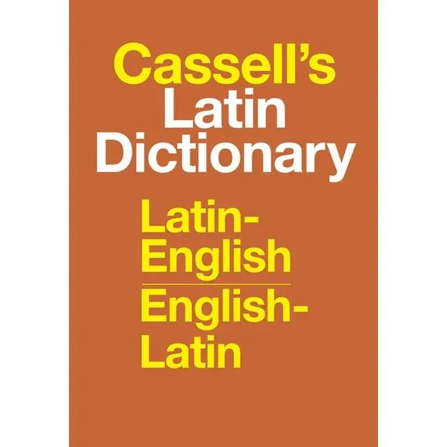 Cassell's Standard Latin Dictionary by D. P Simpson [Hardback Book]