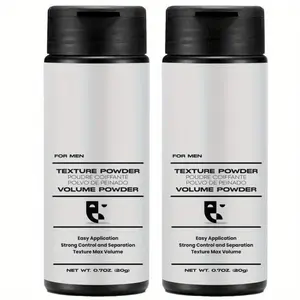 Hair Texture Styling Powder for Men,Natural Volumizing and Texturizing Powder with Matte Finish,Non-Greasy Hair Styling powder for All hair, 1/2 Pack