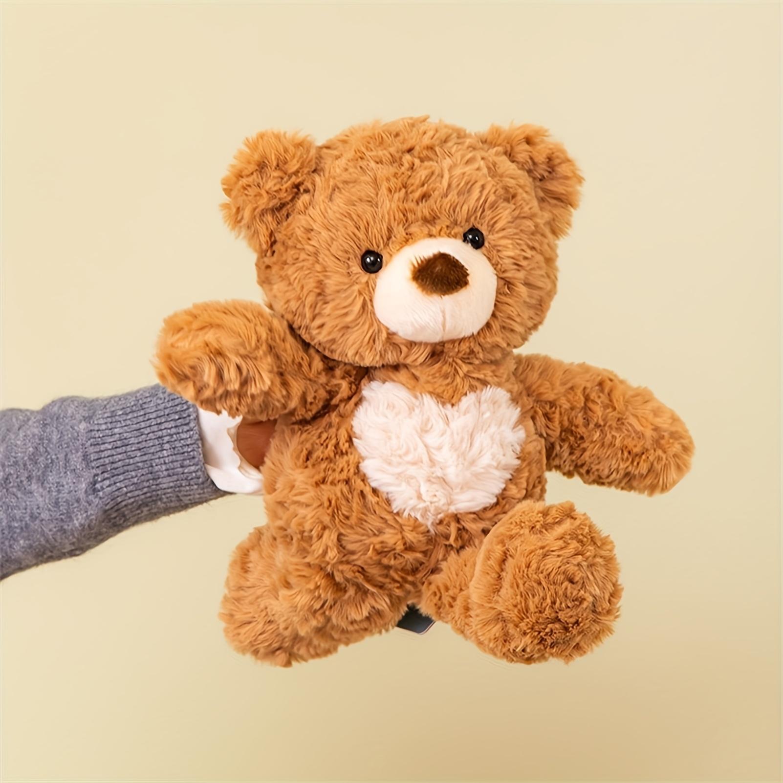 35Cm/13.78In Adorable Heart-Shaped Bear Plush Toys Kawaii Panda Stuffed Animals Ultra Soft Cuddly Gifts for Boys And Girls Birthday Celebrations Holiday Home Decoration