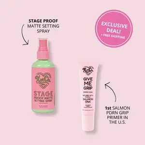 GIVE ME GRIP & STAGEPROOF SETTING SPRAY BUNDLE