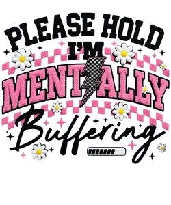 Mentally Buffing DTF transfer