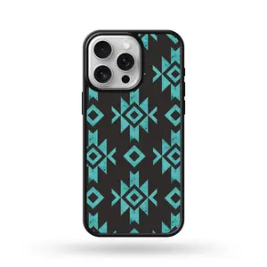 Turquoise Aztec Phone Case