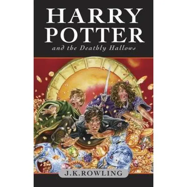 USED Book - Harry Potter and the Deathly Hallows Children's Paperback Edition by J. K. Rowling (Paperback) - english