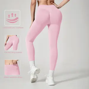 Women's High Waisted Scrunch Butt Lifting Workout Leggings, Tummy Control Shaping Training UltraSculpt Leggings, Spring Yoga Pants for Women, Gym Pants #springtok Compression Contours Activewear#outdoorfun#ttshoprestock