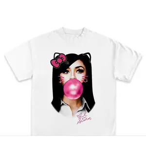MARIAH THE SCIENTIST Pink BUBBLE GUM GRAPHIC T-SHIRT