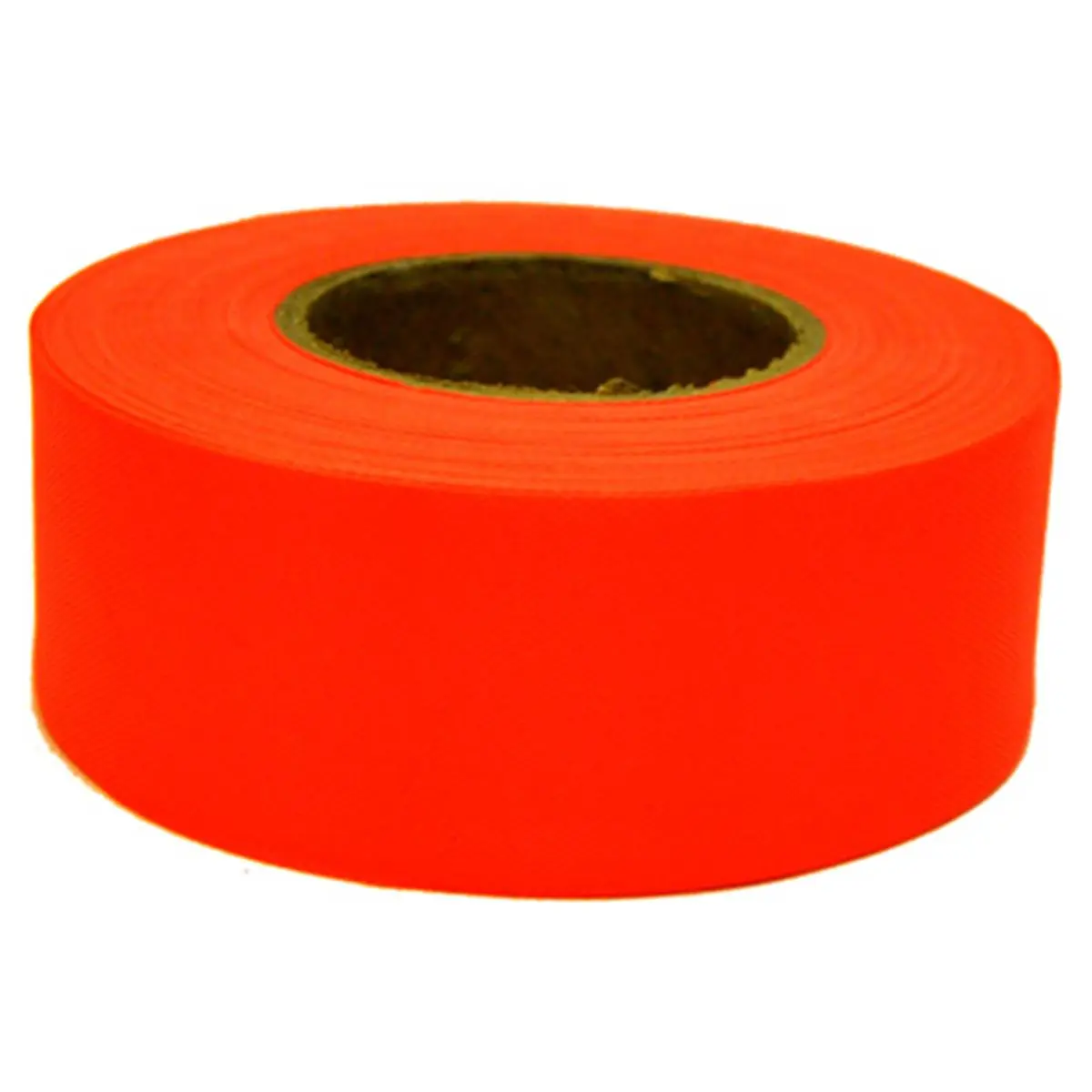 CH Hanson Non-Adhesive High Visibility Weatherproof Poly Vinyl Chloride Flagging Tape - 300 ft Orange Roll, 3 mm, 0.44 lbs, for Outdoor Work Safety (Home Improvement Security Equipment)