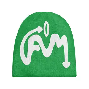 Angeli Vel Mali Kelly Green Beanie
