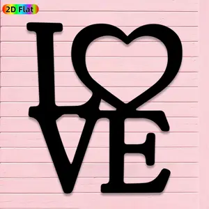 1pc Romantic LOVE Heart Metal Wall Art, Romantic LOVE Heart Statue Mural, Iron Craft, Perfect for Bedroom, Boudoir, Love Alcove Decor, Artistic Metalwork, Intricate Craftsmanship, Valentine's Decor, Ideal Gift for Love Enthusiasts