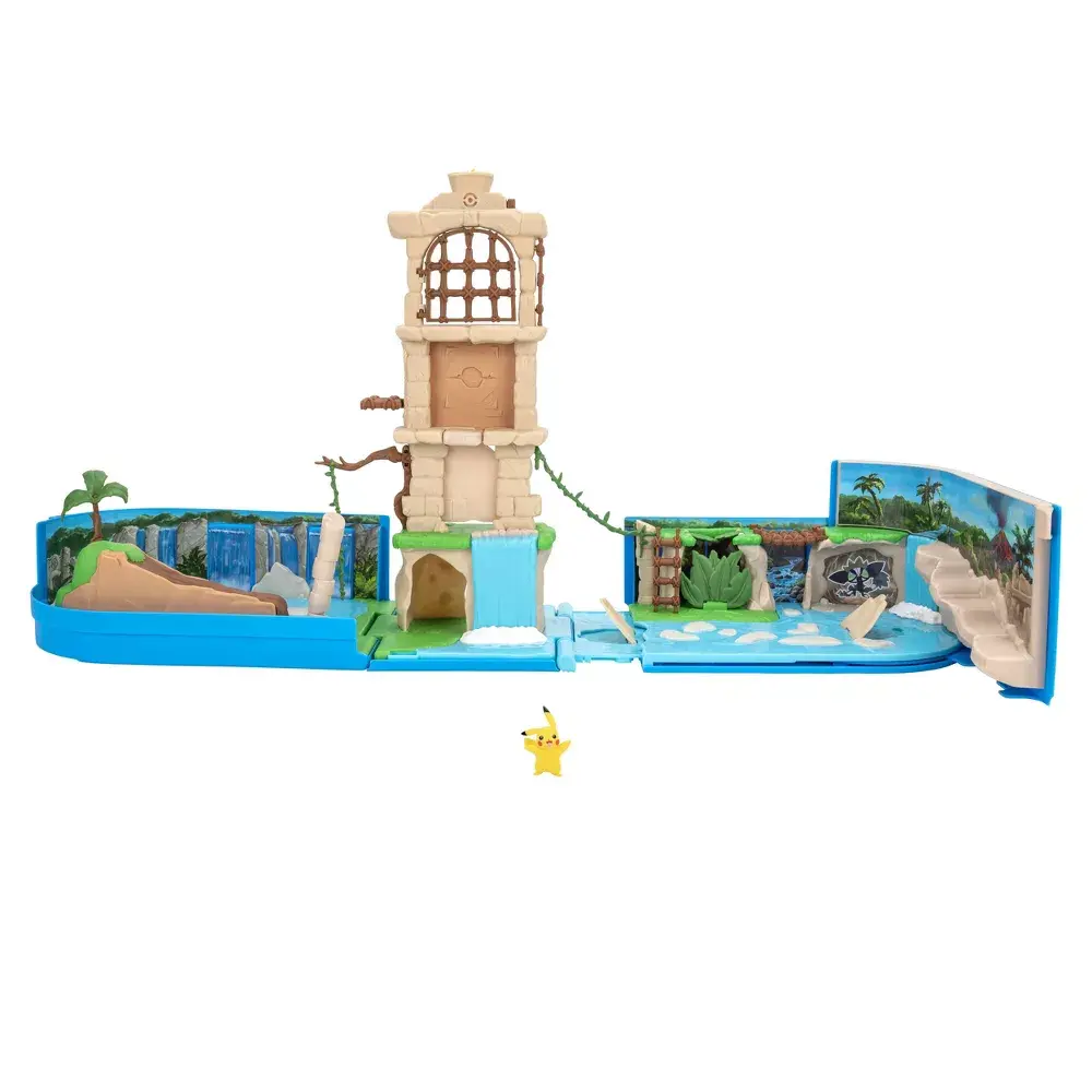Pokemon Carry Case Jungle Ruins Playset Action Figure