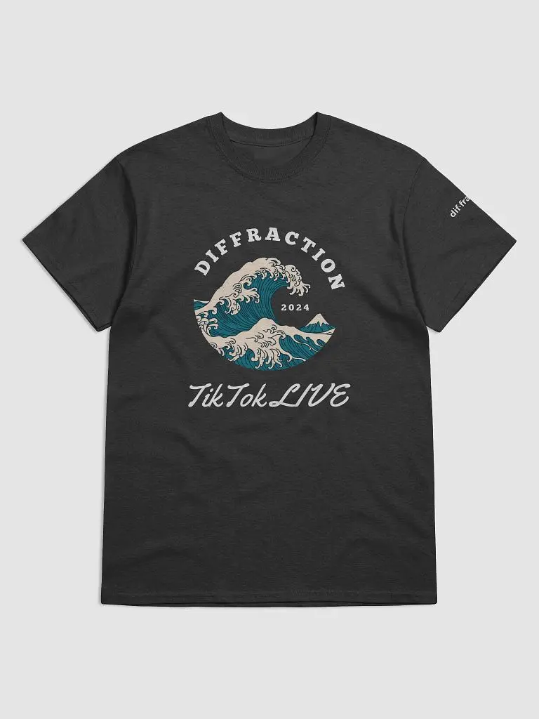 Diffraction Classic Tee - Dark W/ Light Lettering