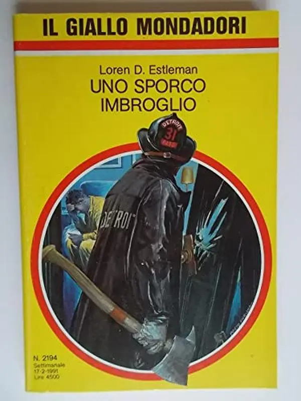 USED Book - Uno Sporco Imbroglio [Peeper]. by Loren D. Estleman (Paperback) - italian