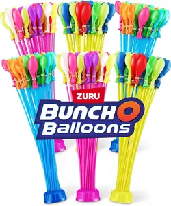 Bunch O Balloons Crazy Color by ZURU, 200+ Rapid-Filling Self-Sealing Water Balloons for Outdoor (6 Packs)