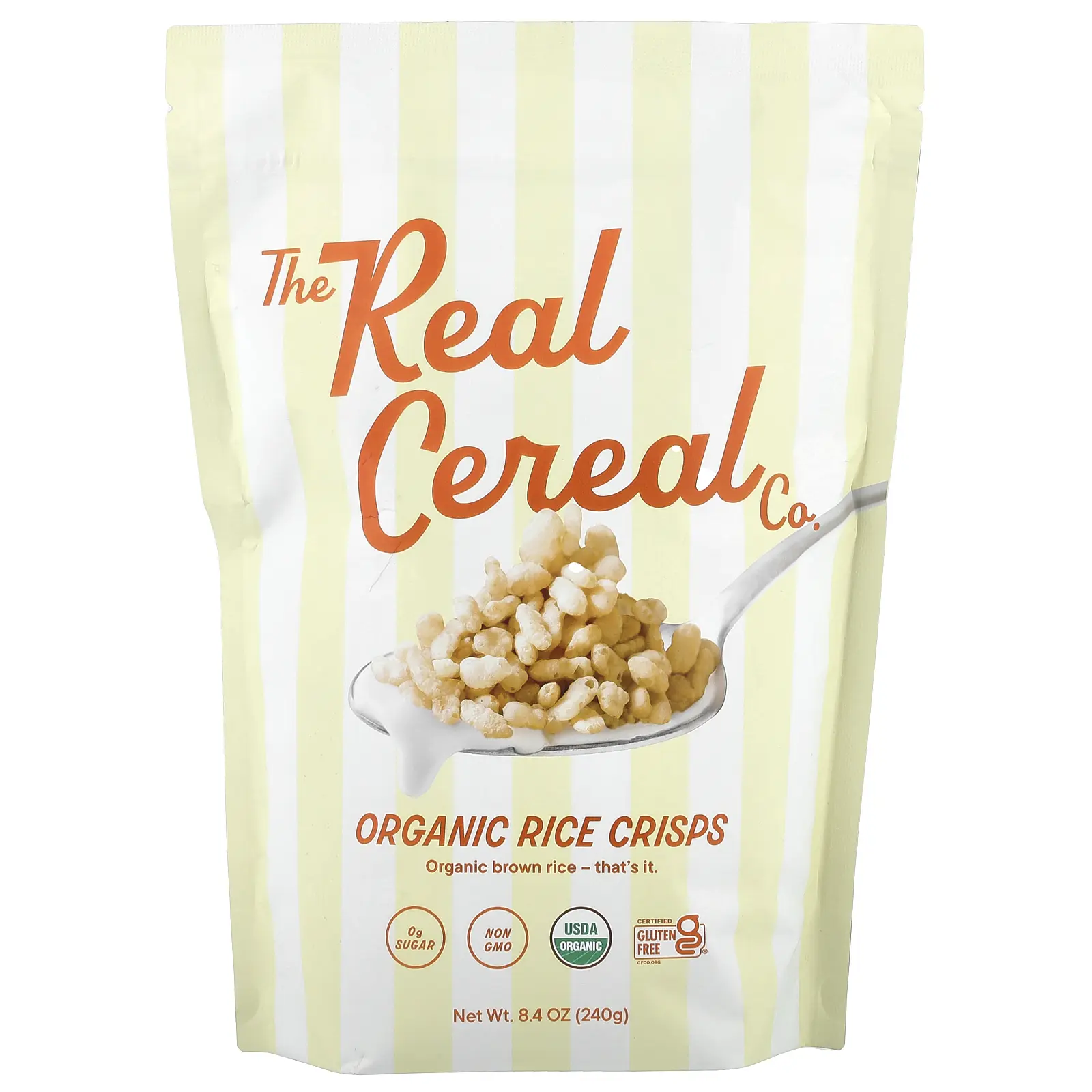 The Real Cereal Co Organic Rice Crisps, 8.4 oz (240 g)
