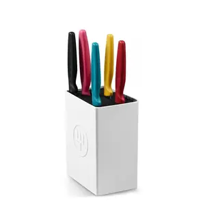 WÜSTHOF CREATE 6-Piece Prep Knife Block Set | Multicolored