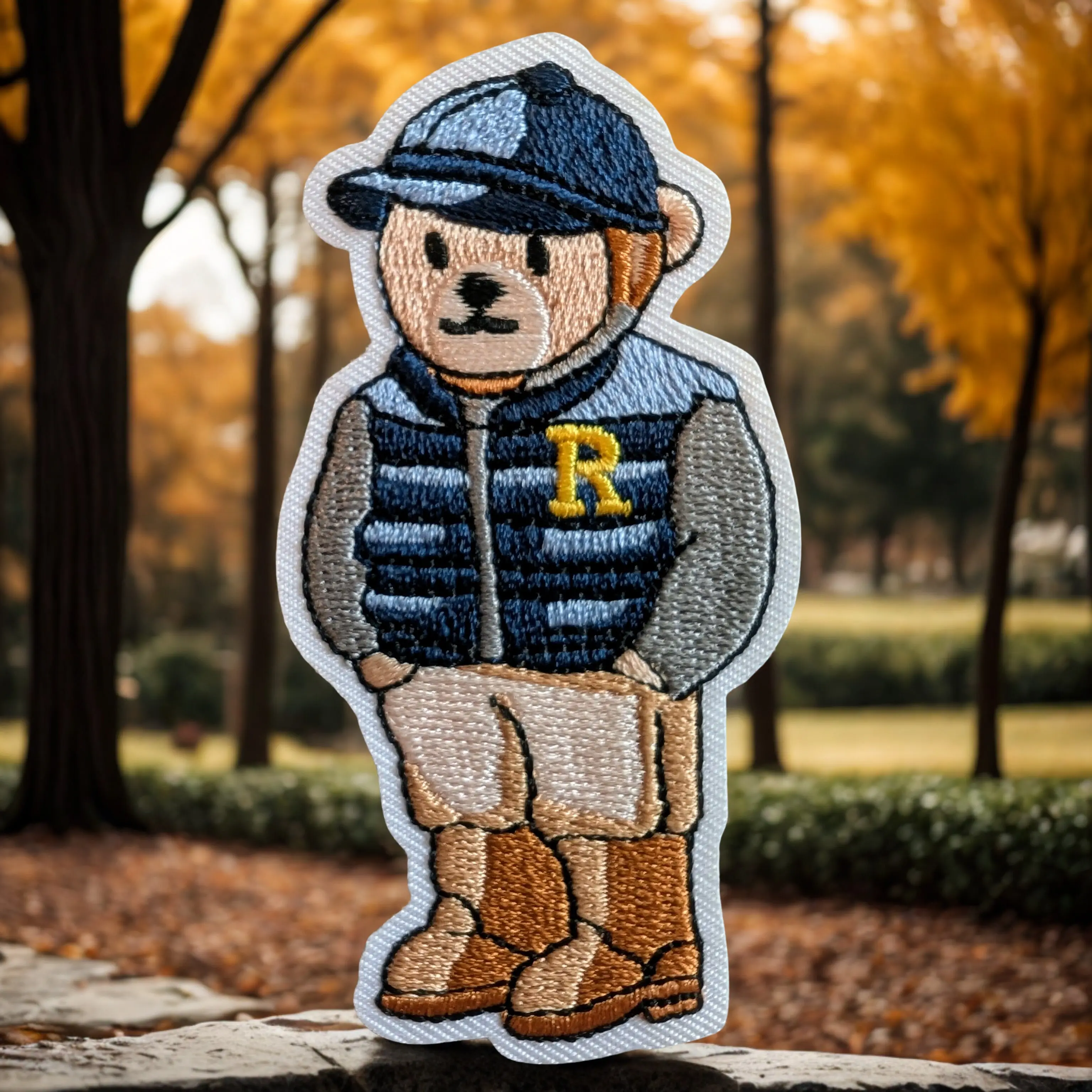 Preppy Bear Patch