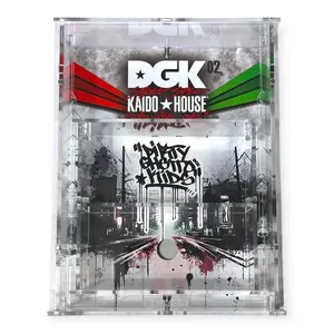 Kaido House x DGK Toyota Sprinter Trueno AE86 Acrylic Custom Display Case Stackable Laser Etched - Hot Wheels Alternative