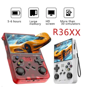 R36SWIFI Retro Handheld Game Console with Linux OS 3000mAh Battery 64GB/128GB Memory 20000 Classic Games & 10 Emulator Support