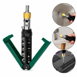 The Only Tool You Need  14-in-1 Multi Bit Ratchet Screwdriver Set | Compact Socket Wrench Tool Kit for Men & Mechanics