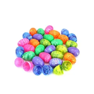 30 Piece 3.15" Iridescent Egg Shells