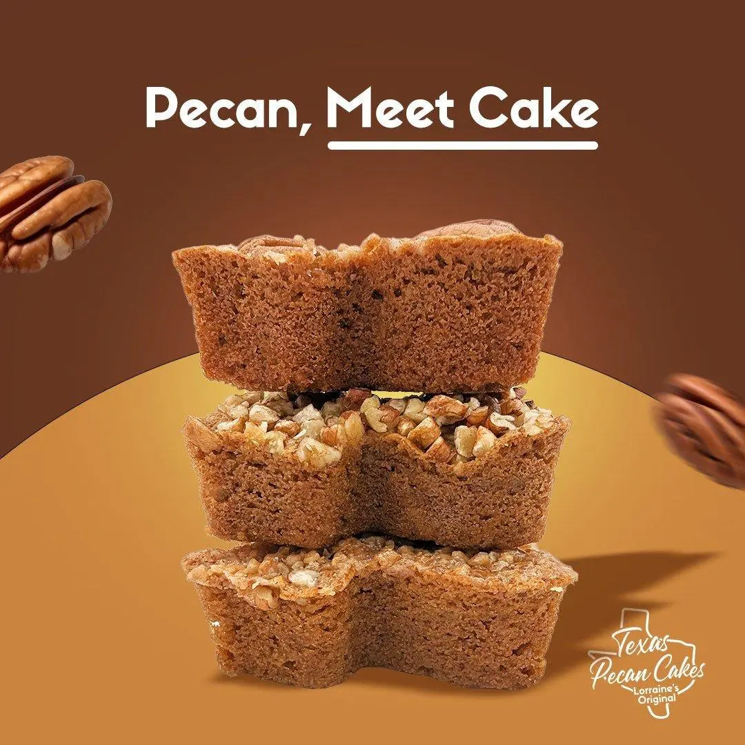 Small Pecan Cake 3-Pack | Gift Set Bakery Goods Dessert