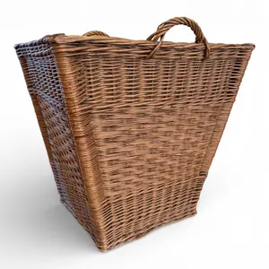 Handwoven Wicker Market Basket