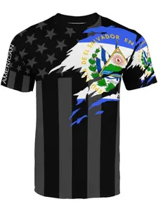 Mexico Guatemala Honduras El Salvador United States mixed color football team uniform - men's/women's/unisex Latin American Mexico team uniform Mexico team uniform sports shirt, Sports Top, daily wear