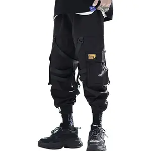 XYXIONGMAO Tactical Jogger Cargo Pants Hip Hop Harem Techwear Streetwear Men's Streamer Overalls Loose Casual Pants