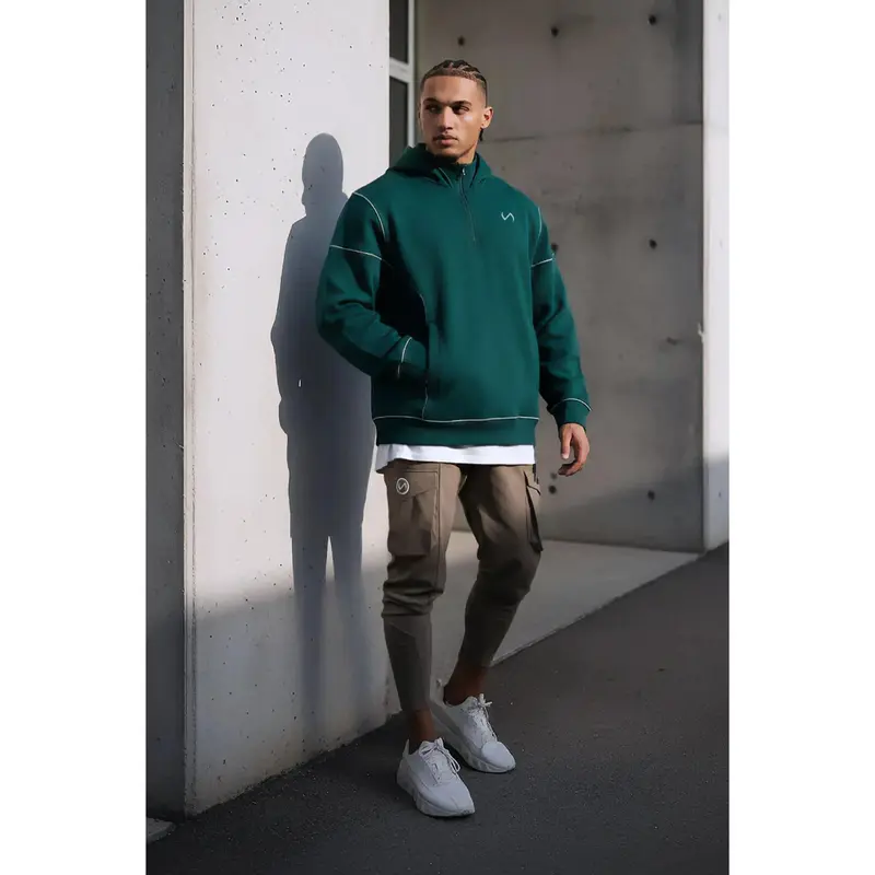 TLF GTS Twill Tech Quarter-Zip Hoodie