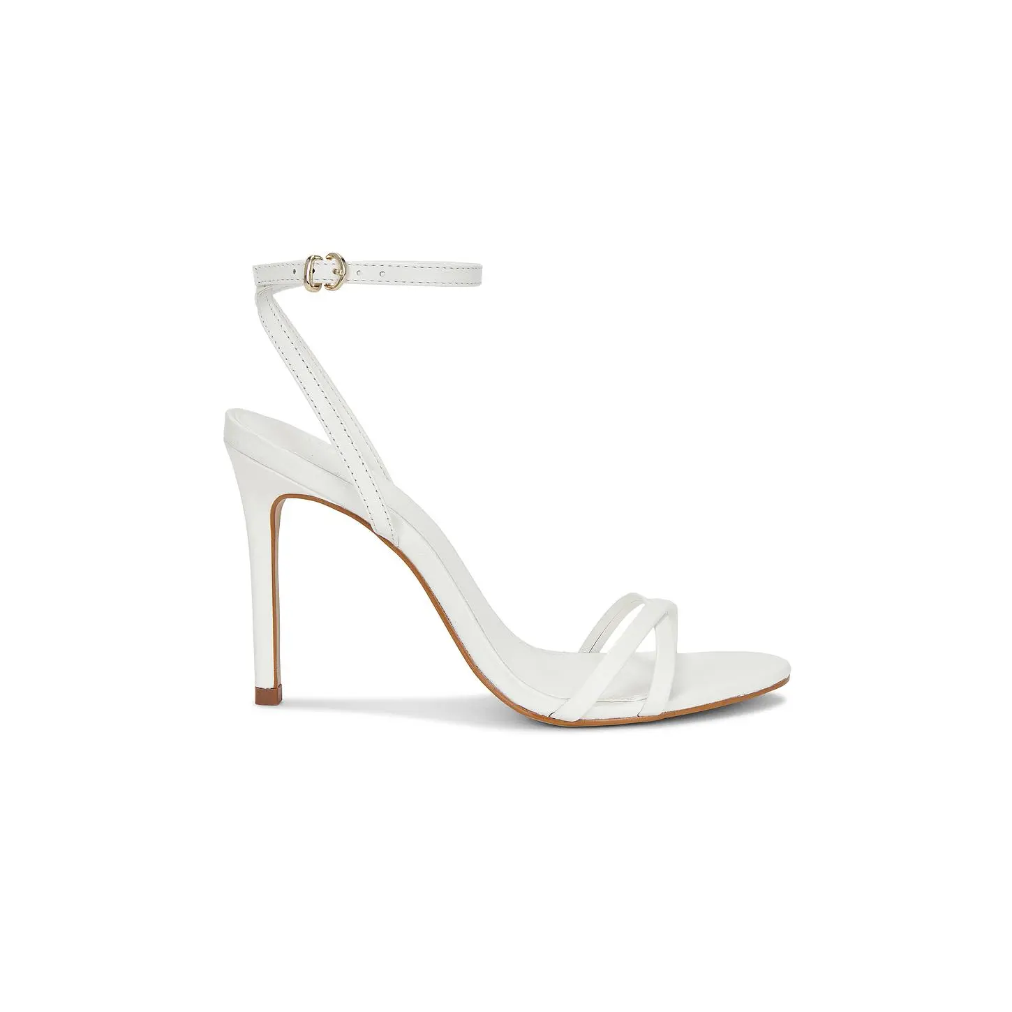 Steve Madden Jypsey Sandal in White Leather